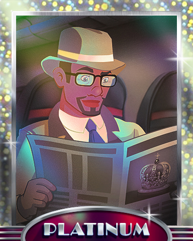 Catching The News Platinum Badge - Jigsaw Treasure Hunter HD Catching The News Platinum Badge - Jigsaw Treasure Hunter HD