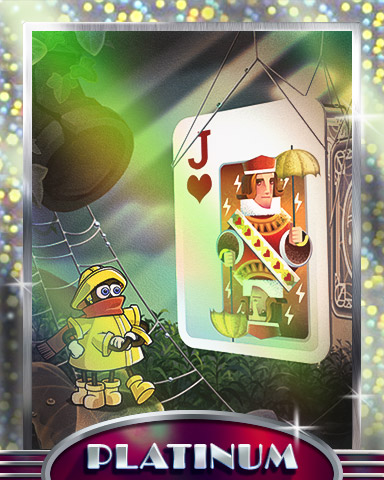 Rainy Jack Platinum Badge - Rainy Day Spider Solitaire HD Rainy Jack Platinum Badge - Rainy Day Spider Solitaire HD