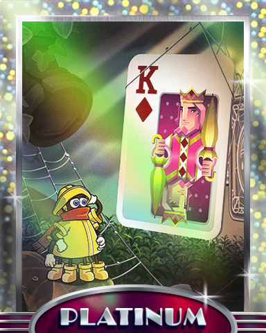 Rainy King Platinum Badge - Rainy Day Spider Solitaire HD Rainy King Platinum Badge - Rainy Day Spider Solitaire HD