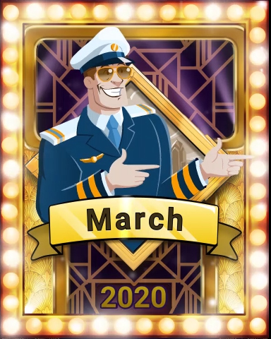 Pogo First Class Frolic Victory Badge Pogo First Class Frolic Victory Badge