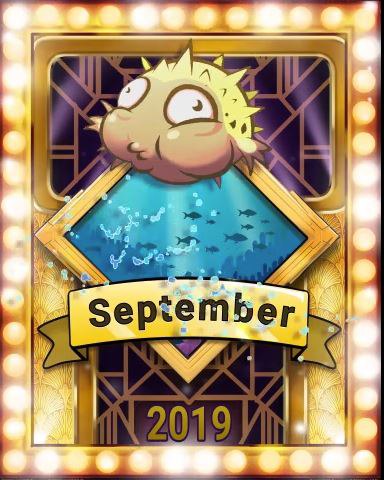 Pogo September Swim Victory Badge Pogo September Swim Victory Badge