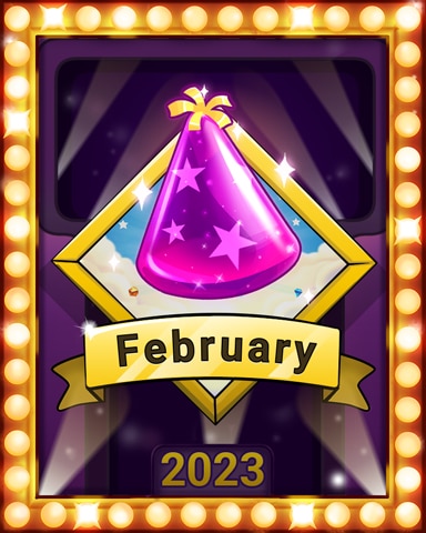 Star Sprint Lap 1 Badge - Bejeweled Stars