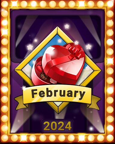Fluttering Jewels Lap 2 Badge - Bejeweled Stars