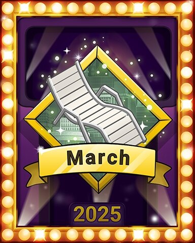 Monopoly March Madness Lap 2 Badge - MONOPOLY Sudoku Monopoly March Madness Lap 2 Badge - MONOPOLY Sudoku