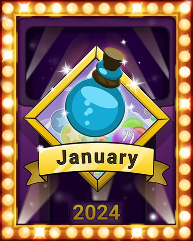 New Year's Pop Lap 3 Badge - Poppit! Bingo New Year's Pop Lap 3 Badge - Poppit! Bingo