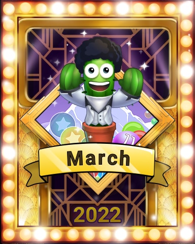 Pogo Bingo March Victory Badge Pogo Bingo March Victory Badge