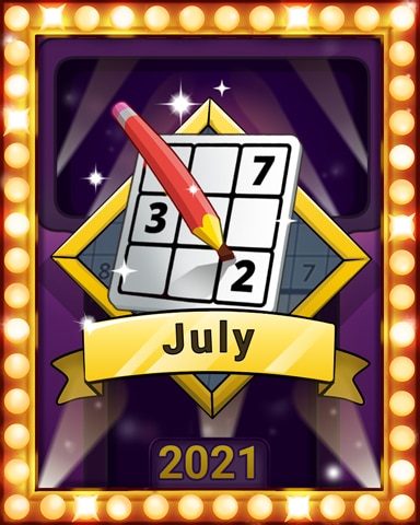 Sudoku Summer Lap 3 Badge - Pogo™ Daily Sudoku Sudoku Summer Lap 3 Badge - Pogo™ Daily Sudoku