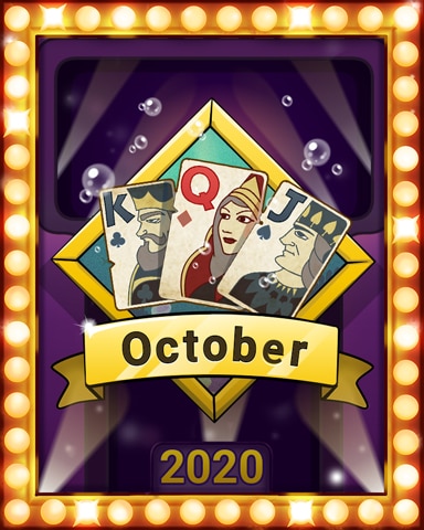 October Blitz Lap 1 Badge - Solitaire Blitz October Blitz Lap 1 Badge - Solitaire Blitz