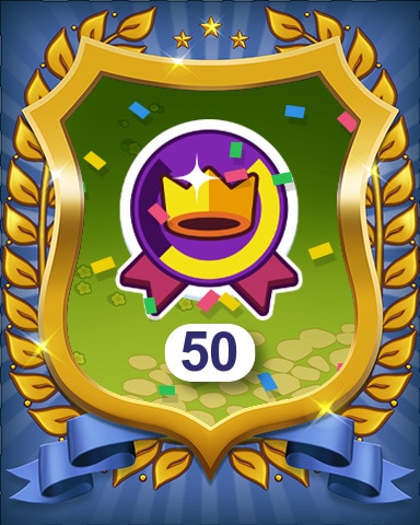 Rank 50 Badge - Farm Merge Valley Rank 50 Badge - Farm Merge Valley