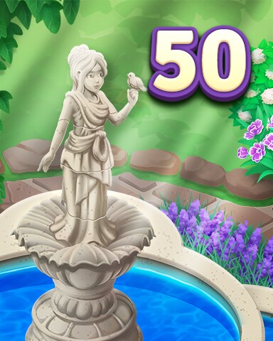 Rank 50 Badge - Secret Word Gardens Rank 50 Badge - Secret Word Gardens