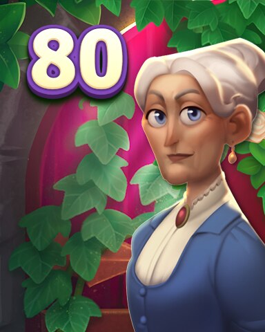 Rank 80 Badge - Secret Word Gardens