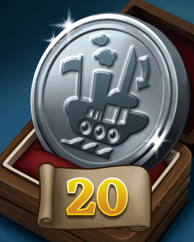 Errand Ensign Badge - Thousand Island Solitaire HD Errand Ensign Badge - Thousand Island Solitaire HD
