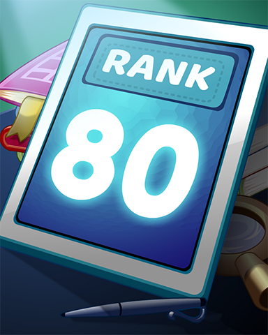 Rank 80 Badge - Word Search Daily HD Rank 80 Badge - Word Search Daily HD