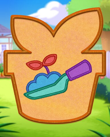 Orange Planting Badge - Peggle Blast HD Orange Planting Badge - Peggle Blast HD