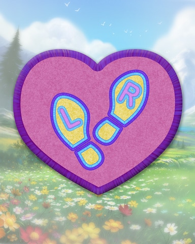 Violet Dancing Badge - StoryQuest