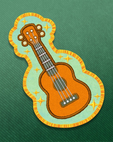Pogo Superb Strummer Badge