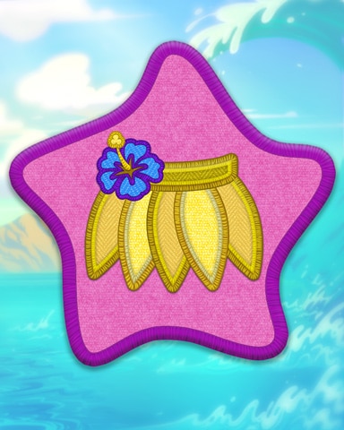 Violet Hula Badge - Poppit! Bingo Violet Hula Badge - Poppit! Bingo