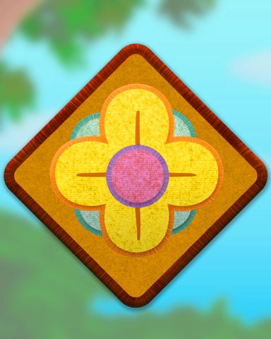 Yellow Flower Badge - Claire Hart: Secret In The Shadows Yellow Flower Badge - Claire Hart: Secret In The Shadows