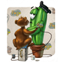 Poking Fun Badge - Poppit! Poking Fun Badge - Poppit!
