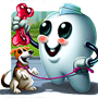 Tooth's Best Friend Badge - Sweet Tooth Tooth's Best Friend Badge - Sweet Tooth