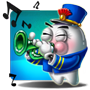 Tootin' Tooth Badge - Sweet Tooth Tootin' Tooth Badge - Sweet Tooth