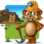 Tunnel Digger Badge - Word Whomp Tunnel Digger Badge - Word Whomp
