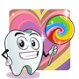 Feeling Sweet Badge - Sweet Tooth Feeling Sweet Badge - Sweet Tooth