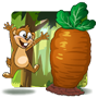 Carrot Gold Badge - Word Whomp Carrot Gold Badge - Word Whomp
