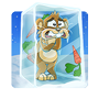 Frozen Gopher Badge - Word Whomp Frozen Gopher Badge - Word Whomp