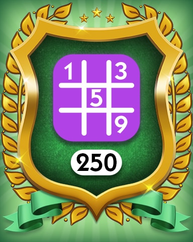 Expert 250 Badge - MONOPOLY Sudoku