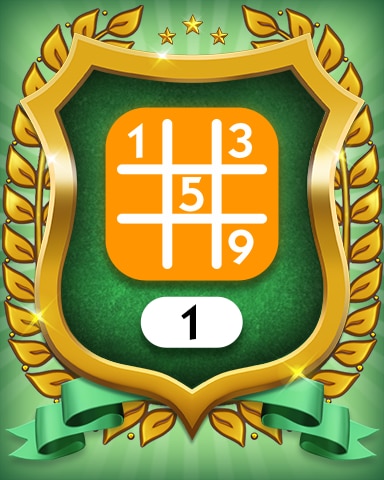 Medium 1 Badge - MONOPOLY Sudoku Medium 1 Badge - MONOPOLY Sudoku