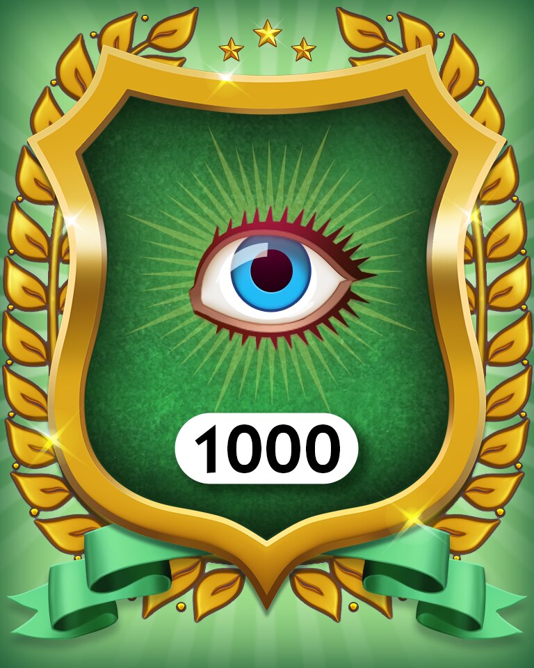 No Foresight 1000 Badge - MONOPOLY Sudoku No Foresight 1000 Badge - MONOPOLY Sudoku