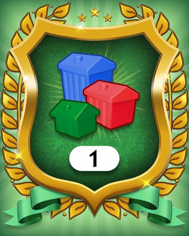Property Investment 1 Badge - MONOPOLY Sudoku Property Investment 1 Badge - MONOPOLY Sudoku