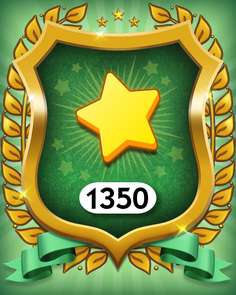 Stars 1350 Badge - MONOPOLY Sudoku Stars 1350 Badge - MONOPOLY Sudoku
