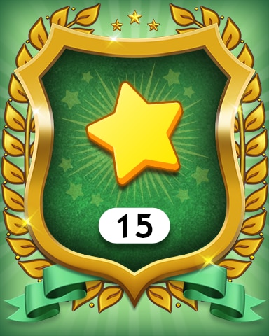 Stars 15 Badge - MONOPOLY Sudoku Stars 15 Badge - MONOPOLY Sudoku