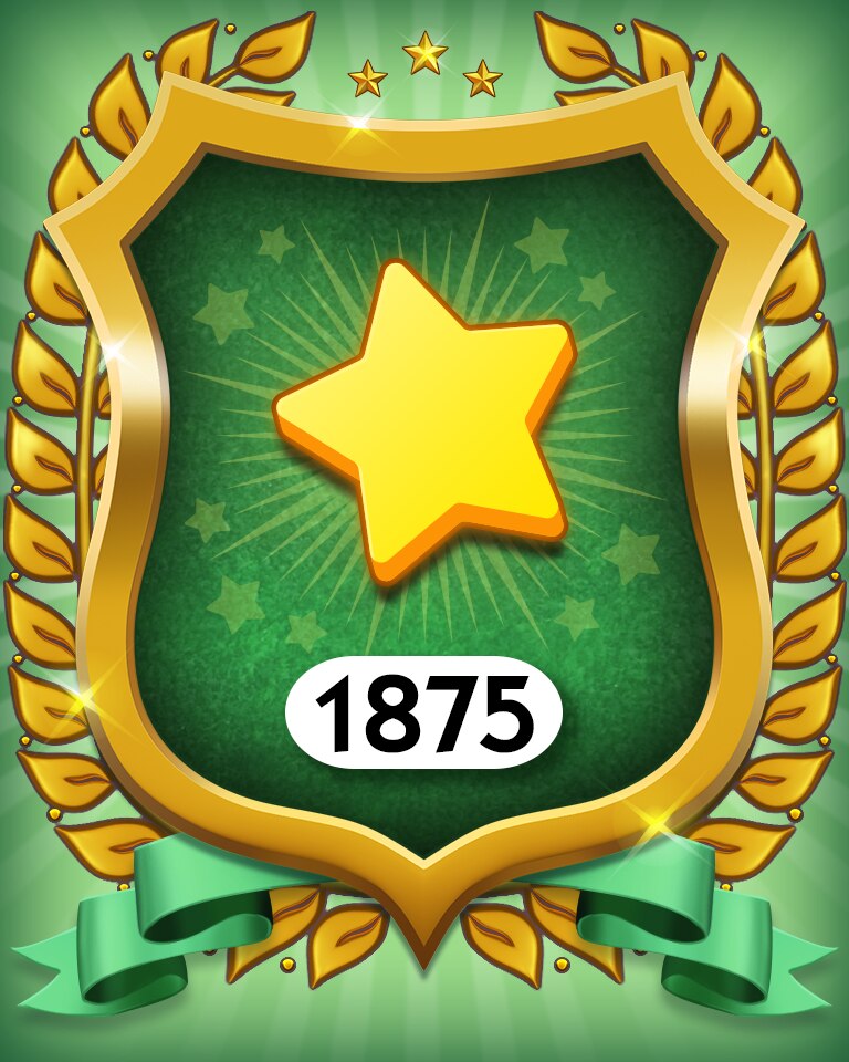 Stars 1875 Badge - MONOPOLY Sudoku Stars 1875 Badge - MONOPOLY Sudoku
