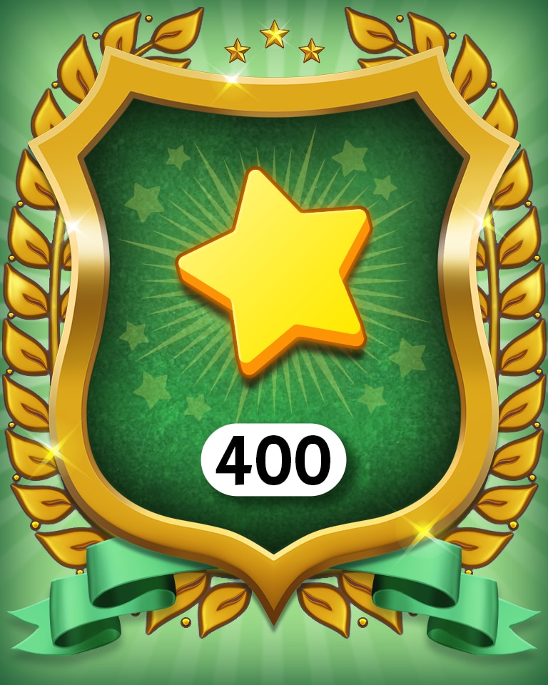 Stars 400 Badge - MONOPOLY Sudoku Stars 400 Badge - MONOPOLY Sudoku