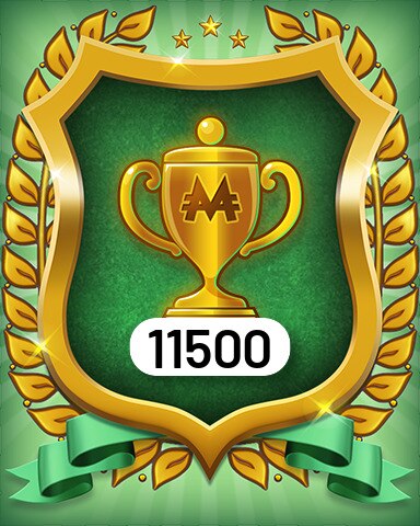 Trophy Collection 11500 Badge - MONOPOLY Sudoku Trophy Collection 11500 Badge - MONOPOLY Sudoku