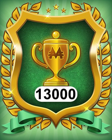 Trophy Collection 13000 Badge - MONOPOLY Sudoku Trophy Collection 13000 Badge - MONOPOLY Sudoku