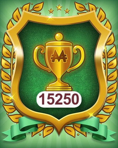 Trophy Collection 15250 Badge - MONOPOLY Sudoku Trophy Collection 15250 Badge - MONOPOLY Sudoku