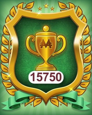 Trophy Collection 15750 Badge - MONOPOLY Sudoku Trophy Collection 15750 Badge - MONOPOLY Sudoku