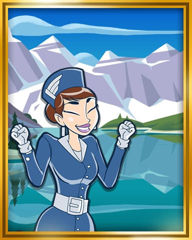 Banff Extended Stay Coach Badge - Jet Set Solitaire