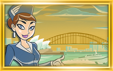 Sydney Extended Stay Coach Badge - Jet Set Solitaire Sydney Extended Stay Coach Badge - Jet Set Solitaire