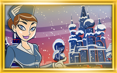 Moscow Extended Stay Coach Badge - Jet Set Solitaire Moscow Extended Stay Coach Badge - Jet Set Solitaire