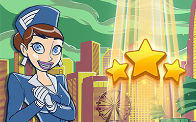 Hong Kong World Class Badge - Jet Set Solitaire Hong Kong World Class Badge - Jet Set Solitaire