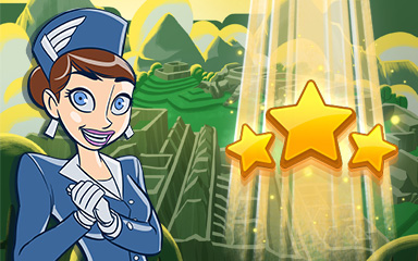 Cusco World Class Badge - Jet Set Solitaire Cusco World Class Badge - Jet Set Solitaire