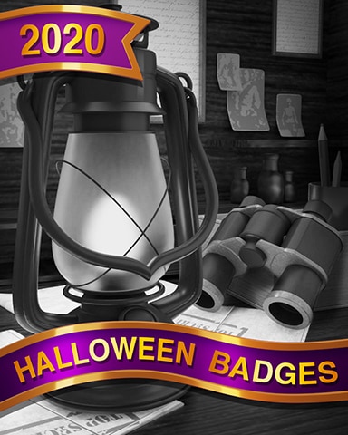 Search Party Halloween Badge - Claire Hart Classic Search Party Halloween Badge - Claire Hart Classic
