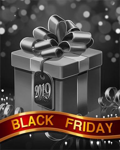 Golden Giftbox Black Friday Badge - First Class Solitaire HD Golden Giftbox Black Friday Badge - First Class Solitaire HD