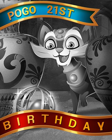 Ancient Cat Toy Birthday Badge - Pogo™ Slots Ancient Cat Toy Birthday Badge - Pogo™ Slots