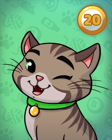 Rank 20 Badge - Lucky Cat Bingo Rank 20 Badge - Lucky Cat Bingo